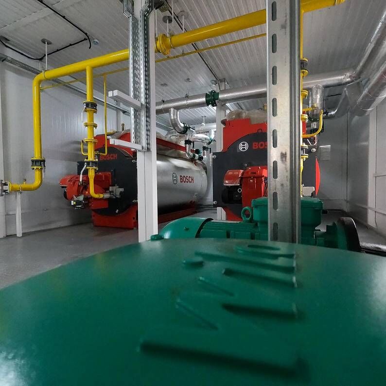 Промышленный парк в Архангельске: блочно-модульная водогрейная котельная ECO мощностью 6 МВт